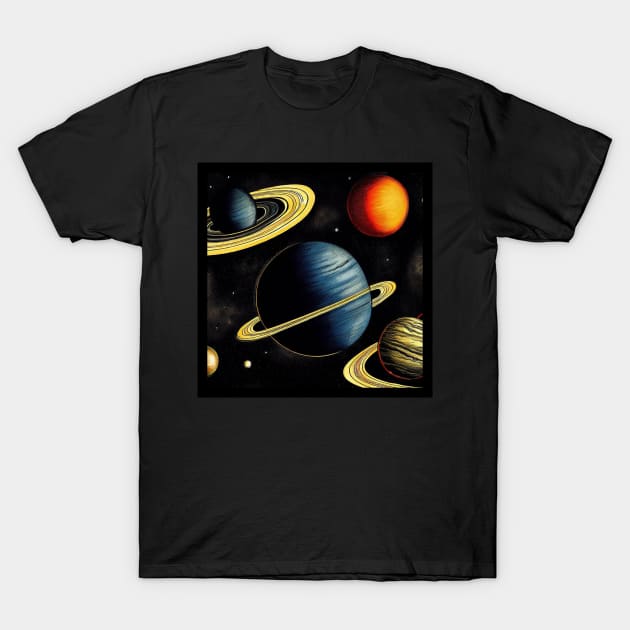 Planets T-Shirt by andrea_reider_designs